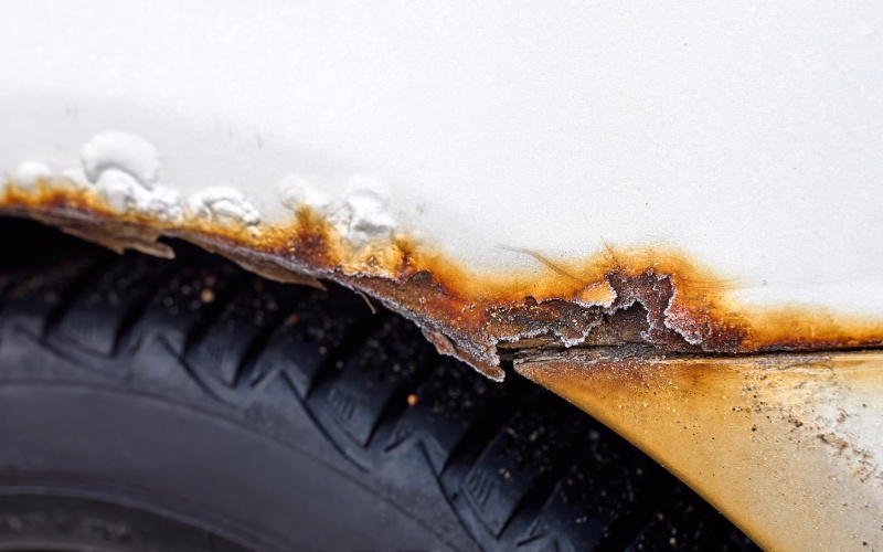 How important is rust when buying a used car in Baltimore, MD?
