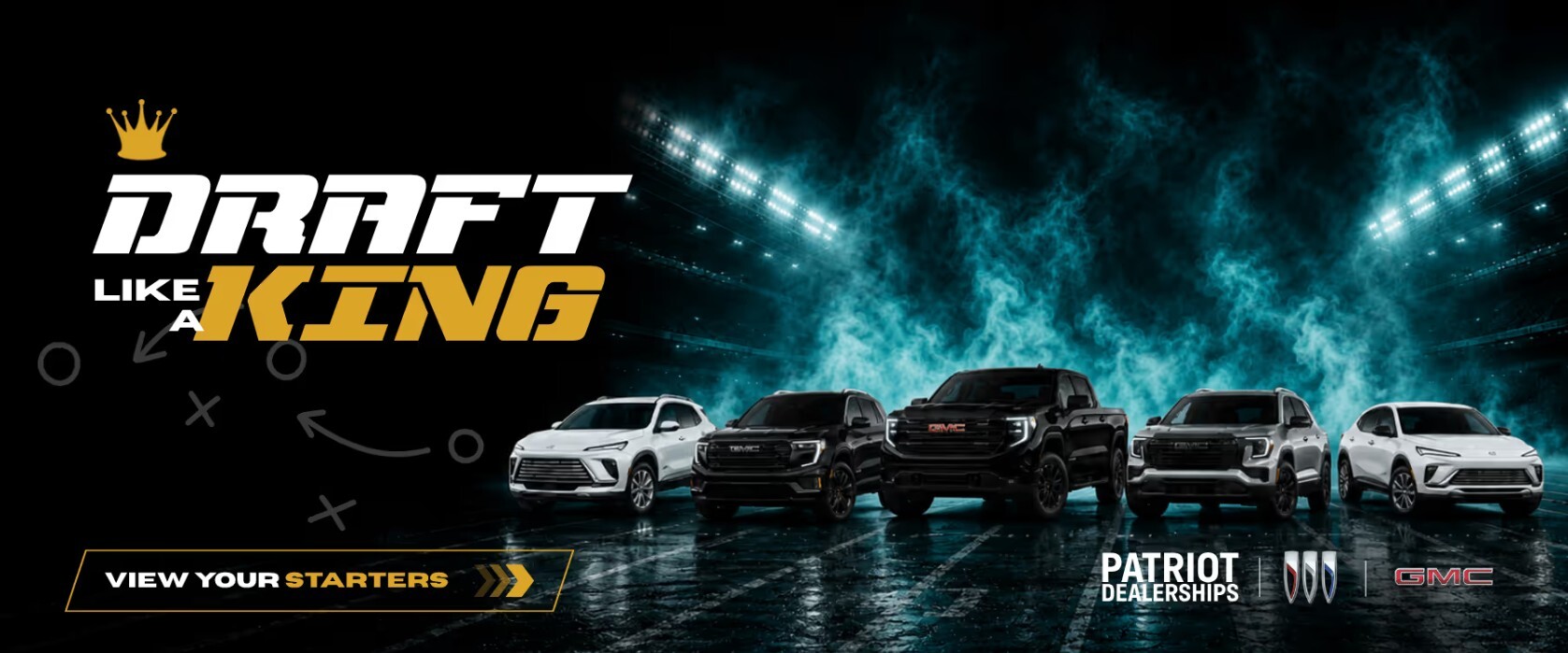 Draft Like a King With Patriot Buick GMC of Boyertown This September