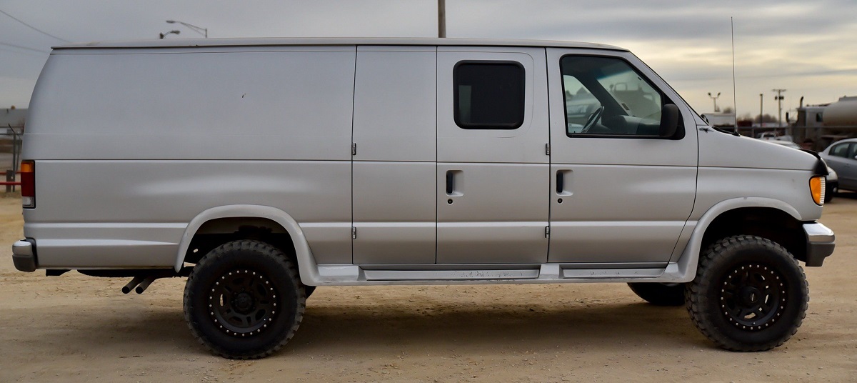 lifted ford van for sale