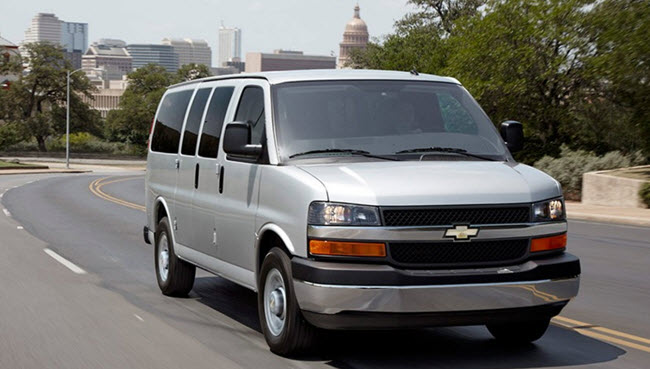 2016 Chevy Express Penger Near Canton Ohio