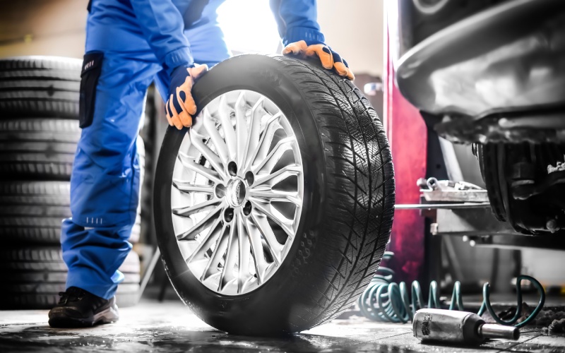 Suspension and Wheel Alignment After a Collision near Baltimore, MD